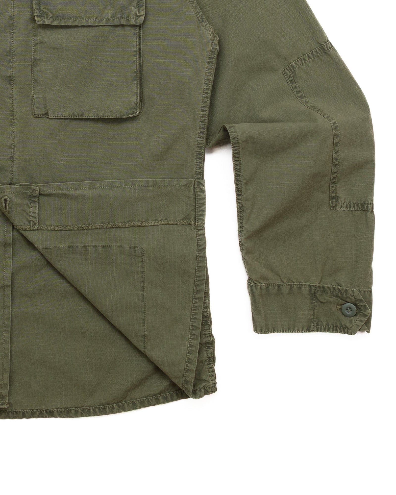 Korpela Utility Jacket in Military Green – The Revive Club