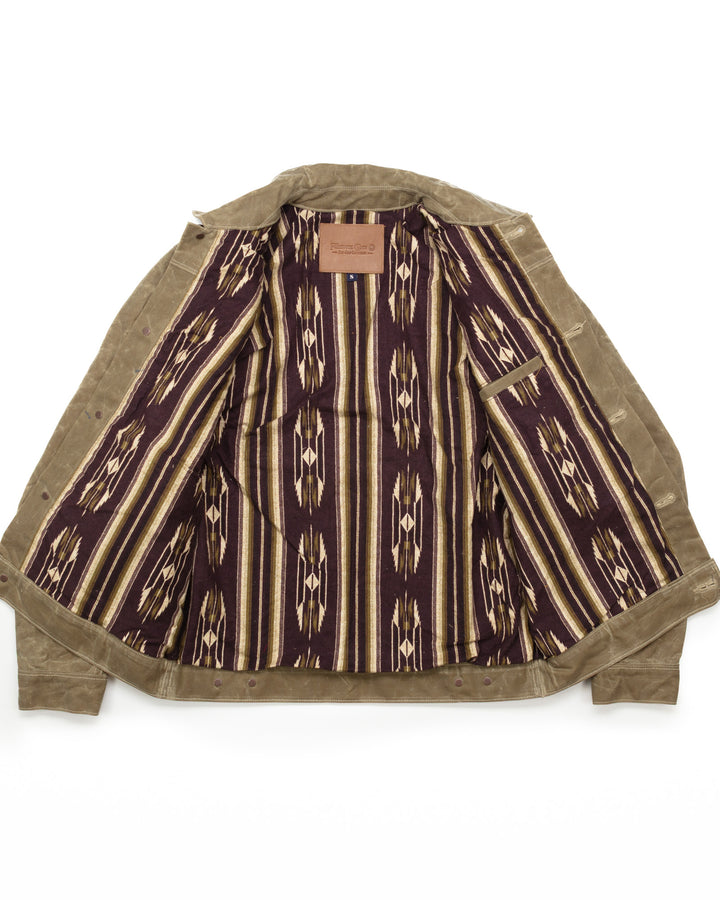 Waxed Riders Jacket in Tobacco