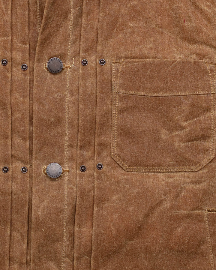 Waxed Riders Jacket in Rust