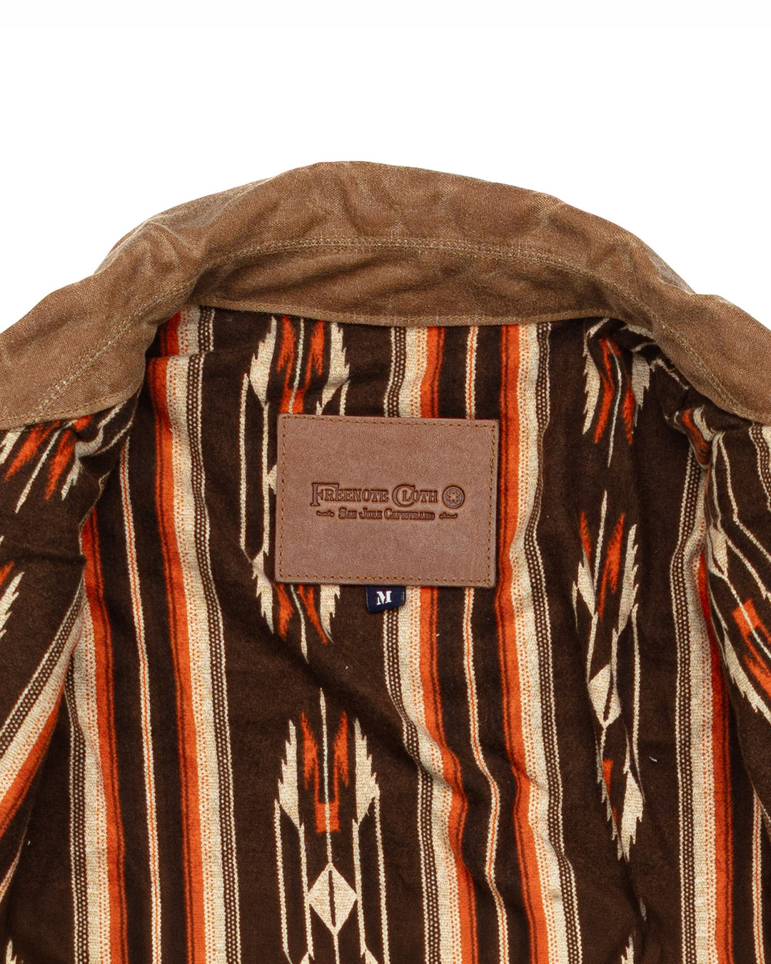 Waxed Riders Jacket in Rust