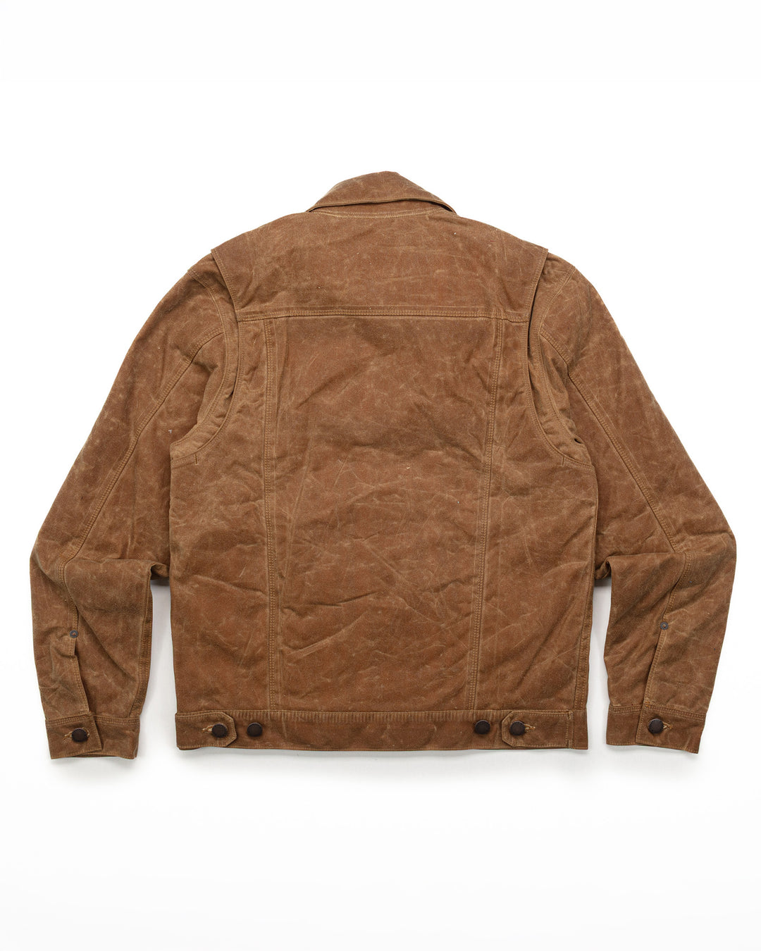 Waxed Riders Jacket in Rust