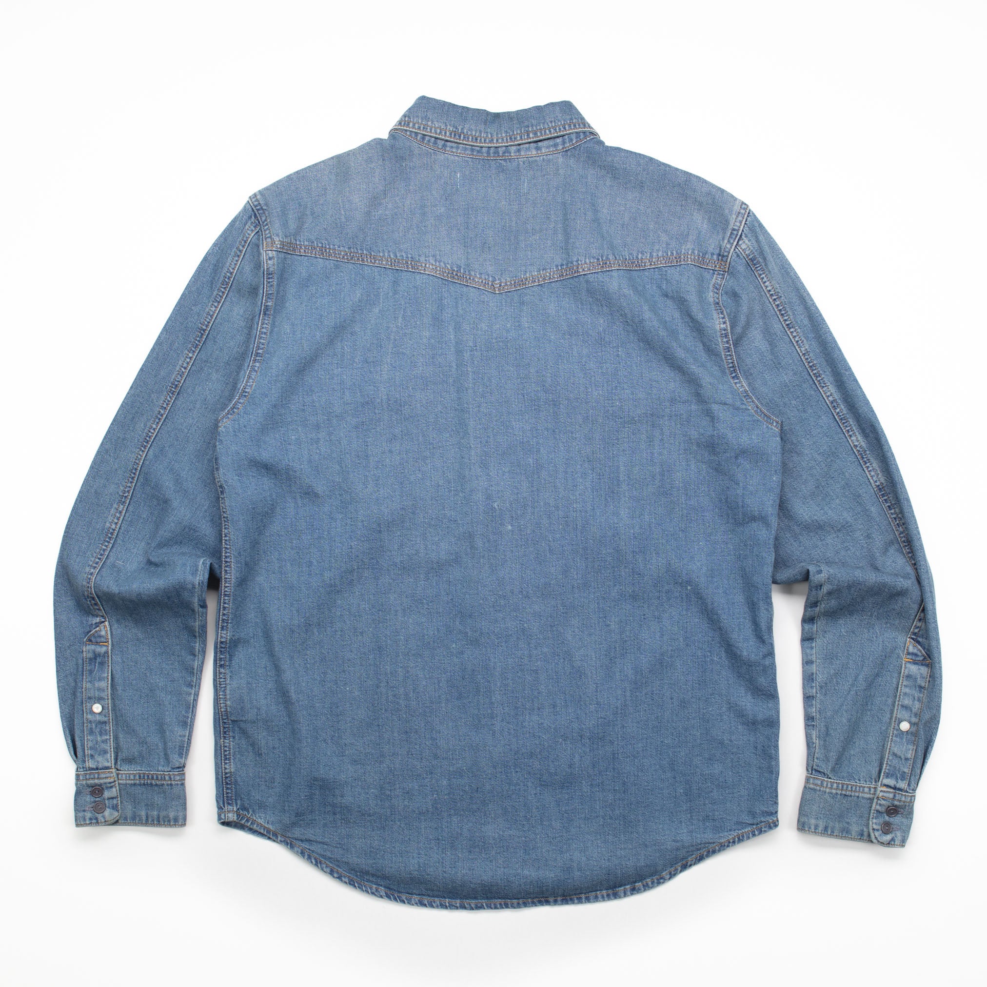 Western Denim Shirt #1240 – The Revive Club