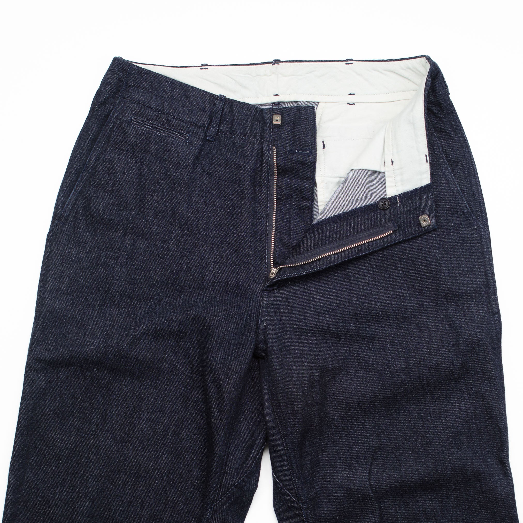 Wide Denim Pants Indigo #1241 – The Revive Club