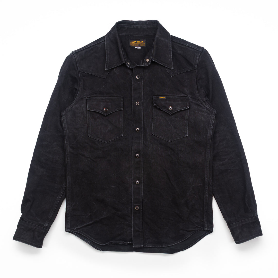 Johnny Cash III Western Denim Shirt 12oz IHSH-218 #1266 – The