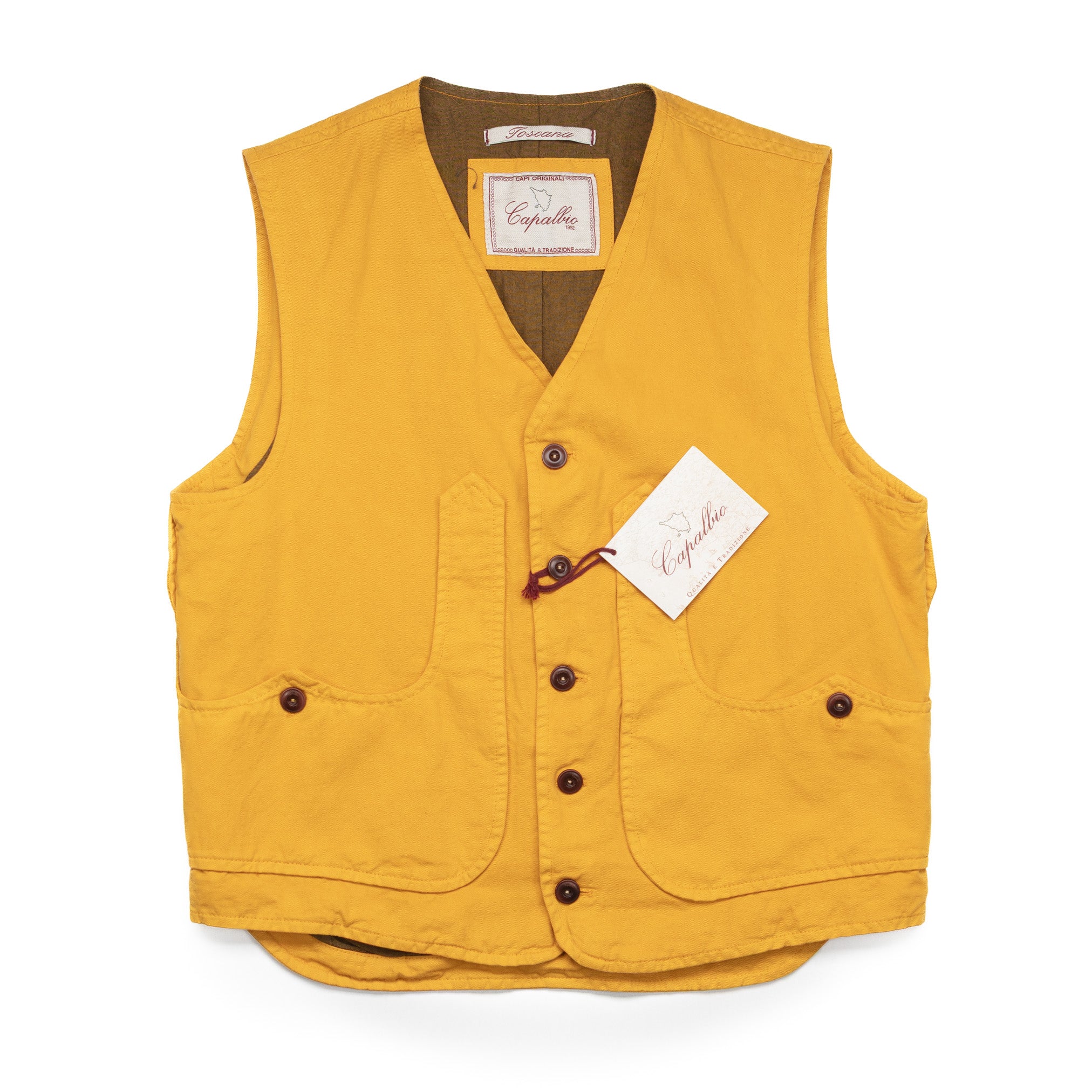 Yellow Iconic Vest #1383 – The Revive Club