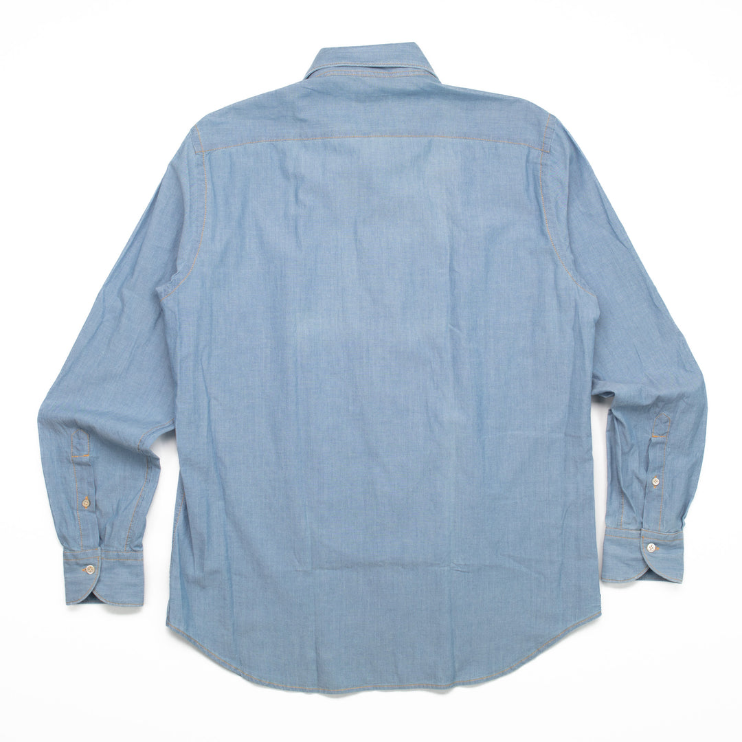 Parma Shirt in Washed Blue #1437