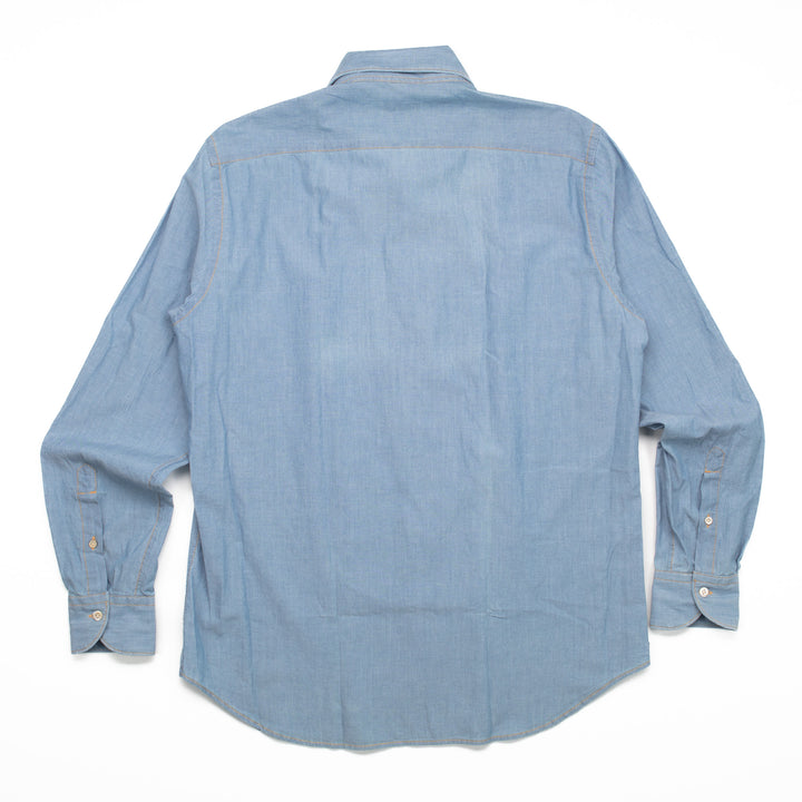Parma Shirt in Washed Blue #1437