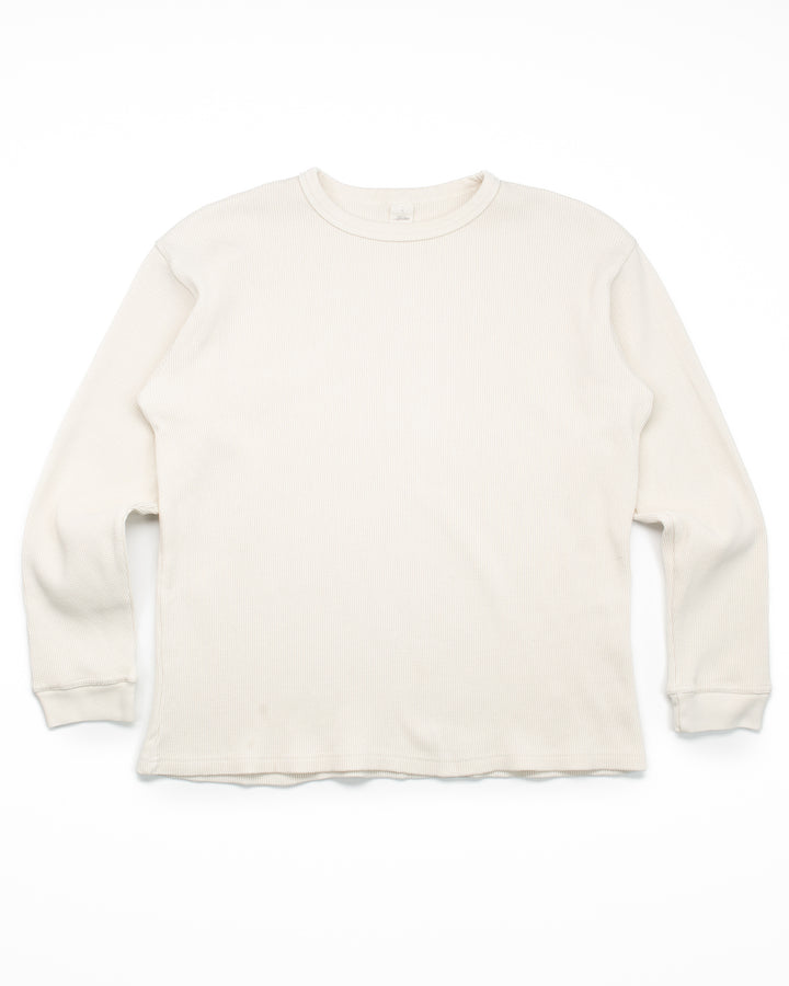 Long Sleeve Thermal Waffle Knit #1443