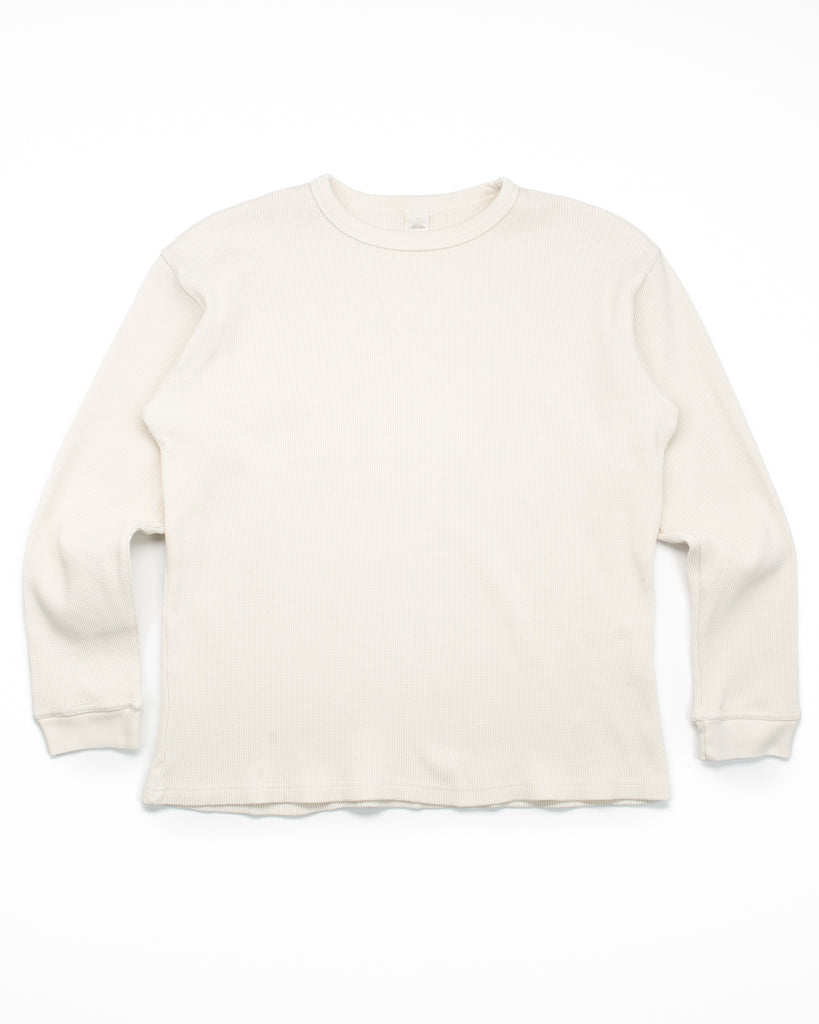 トップス HYSTERIC GLAMOUR Waffle Thermal Cut Saw the waffle thermal crew in ash – imogene + willie