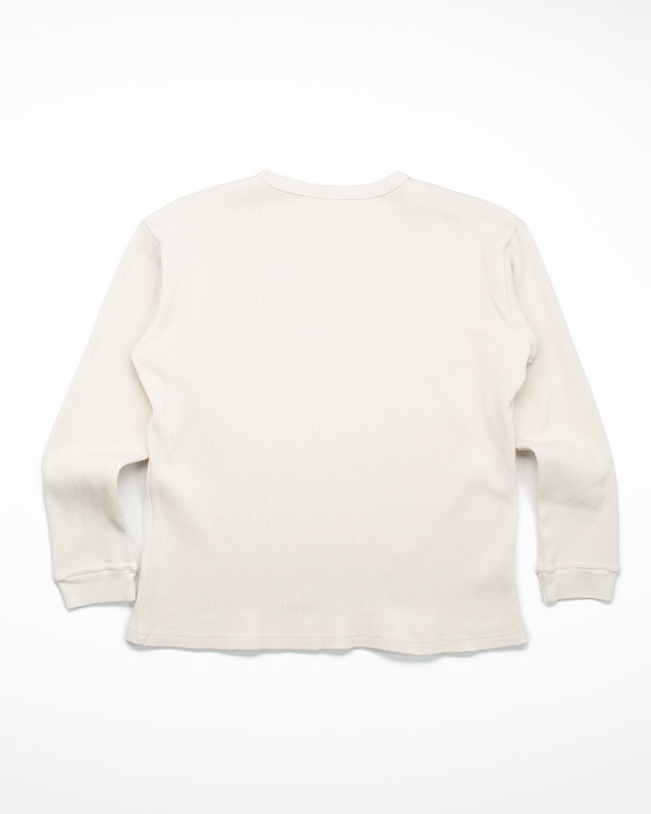 Long Sleeve Thermal Waffle Knit #1443