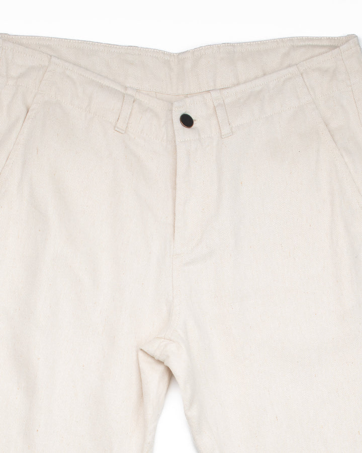 Chinos in Natural Hemp #1438