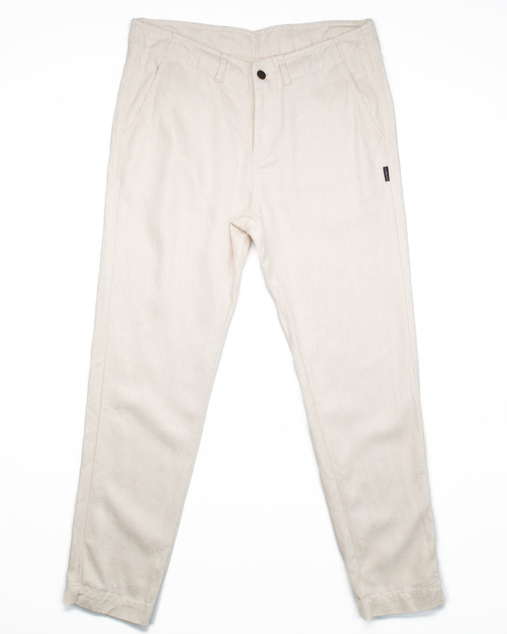 Chinos in Natural Hemp #1438
