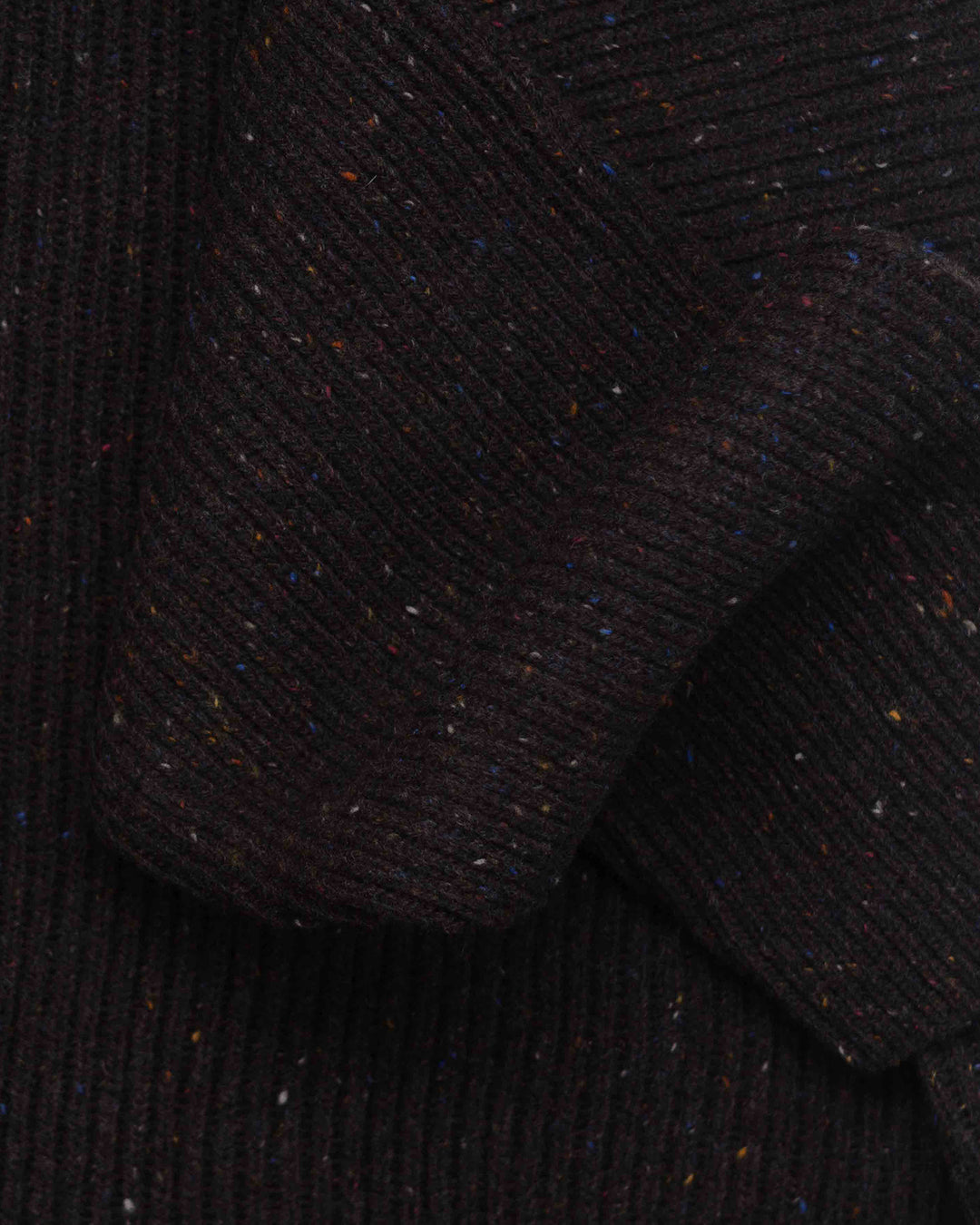 Dolcevita Sweater in Dark Brown Melange