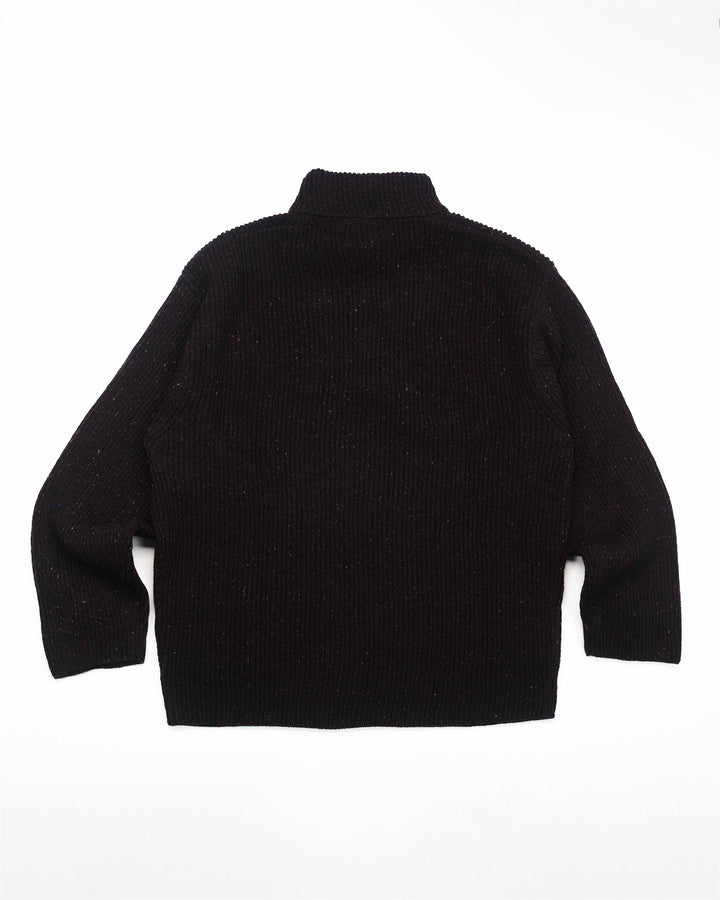 Dolcevita Sweater in Dark Brown Melange