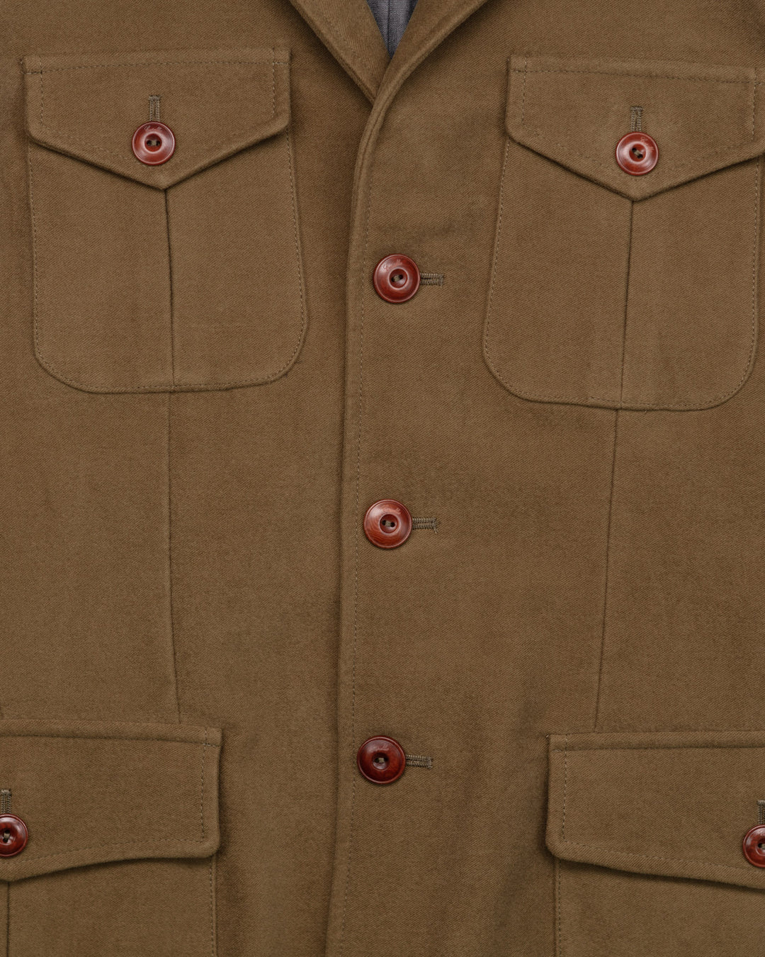 The Collina Jacket in Olive Moleskin