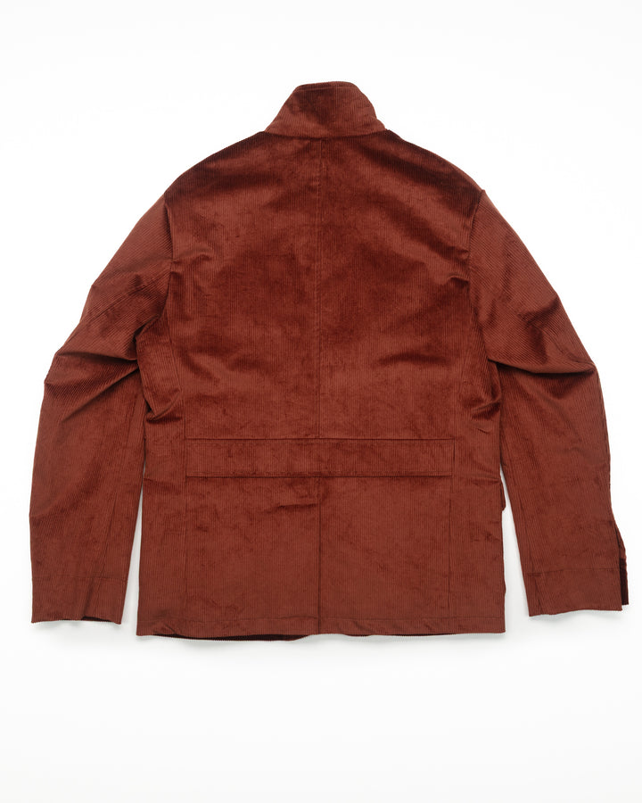 The Collina Jacket in Rust Corduroy