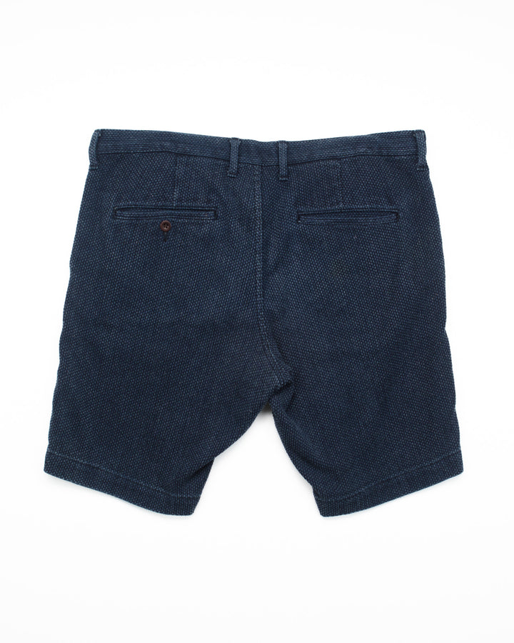 Indigo Sashiko Shorts #1463