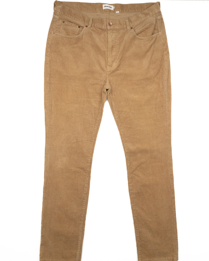 Slim All Day Pant in Khaki Cord #1469