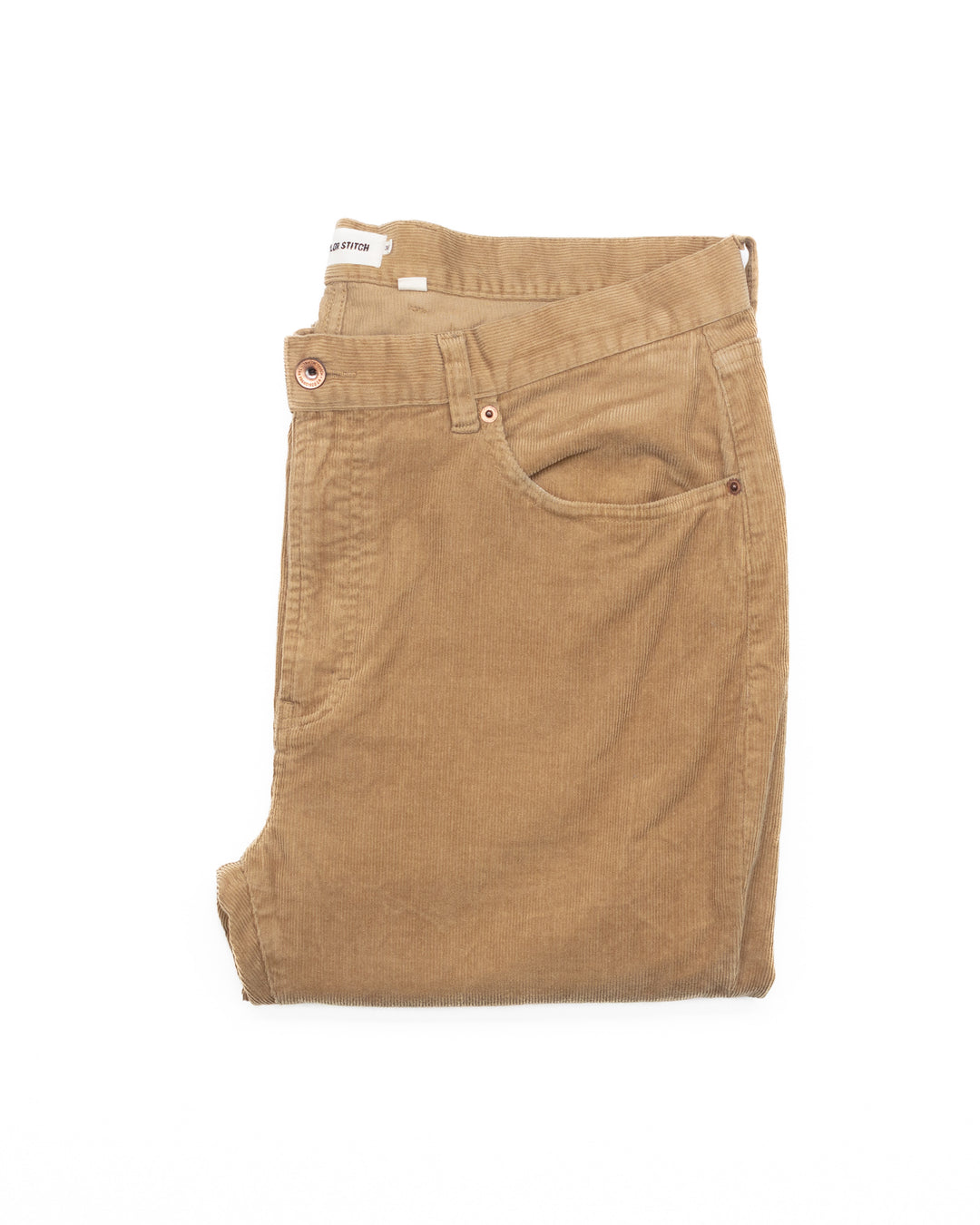 Slim All Day Pant in Khaki Cord #1469
