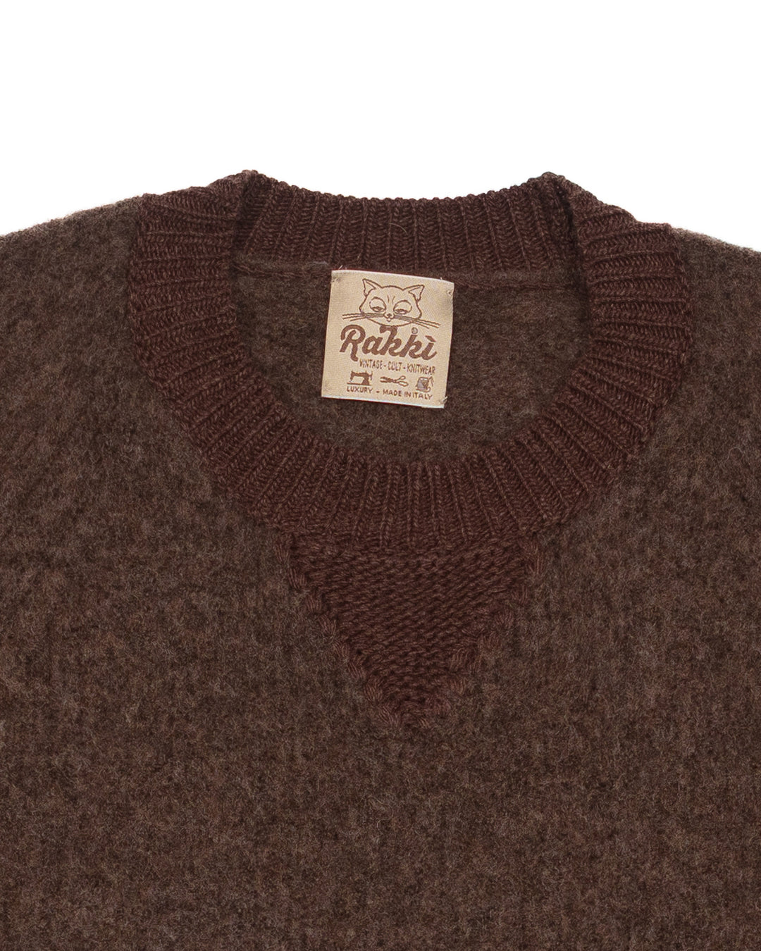 The Virgil Crewneck in Chocolate