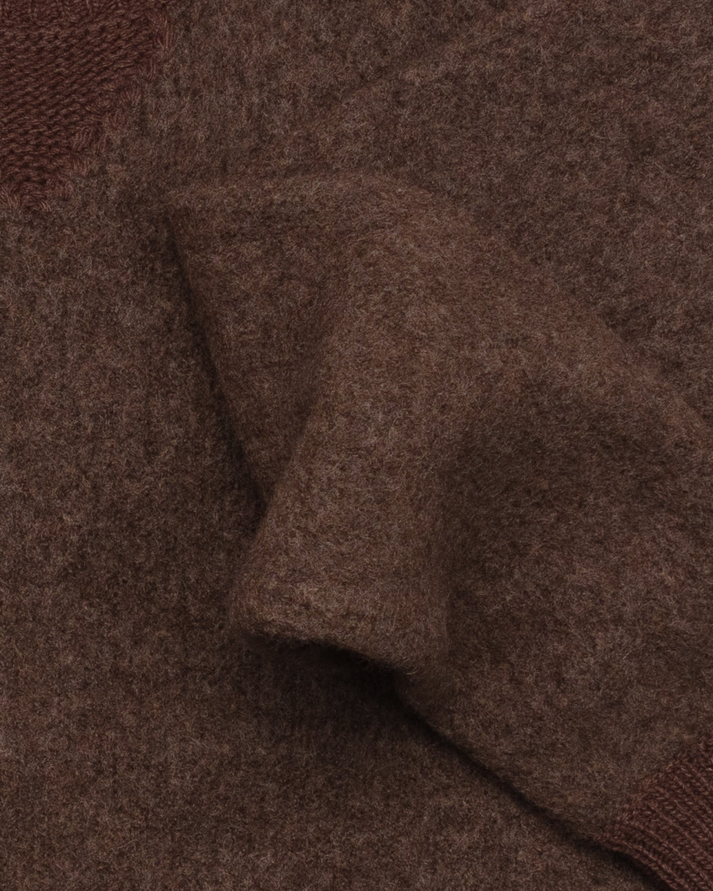 The Virgil Crewneck in Chocolate