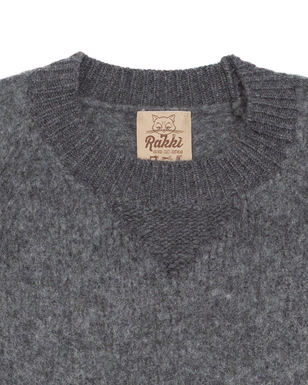 The Virgil Crewneck in Ash