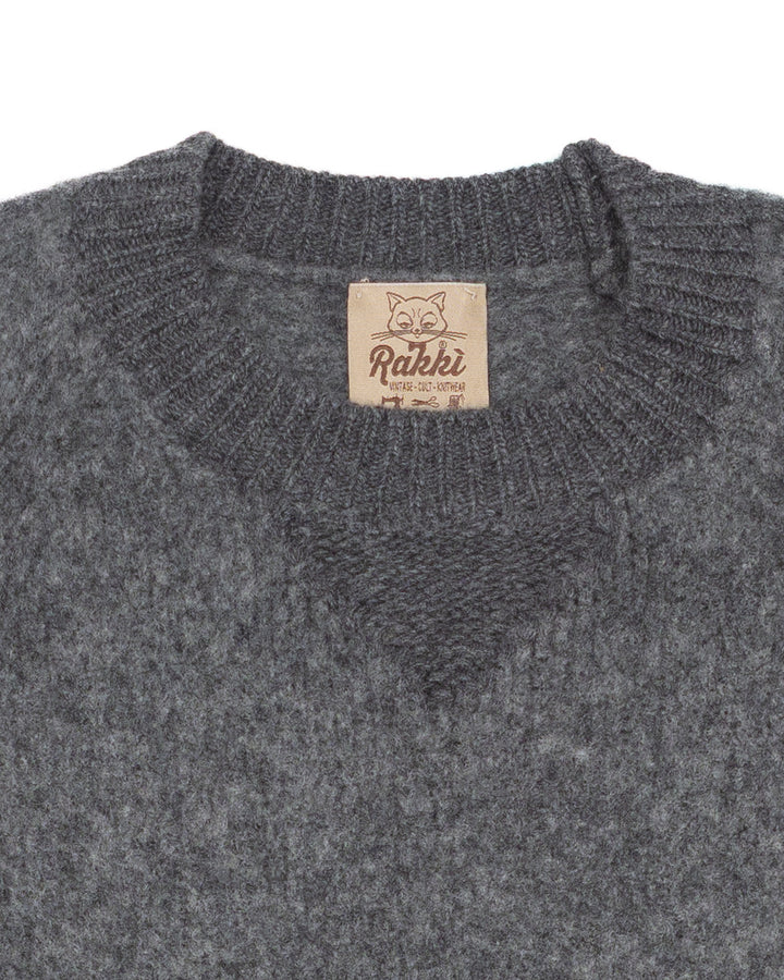 The Virgil Crewneck in Ash