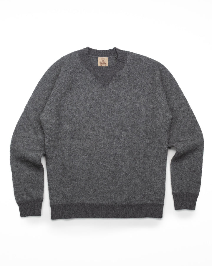 The Virgil Crewneck in Ash