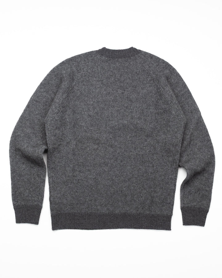 The Virgil Crewneck in Ash