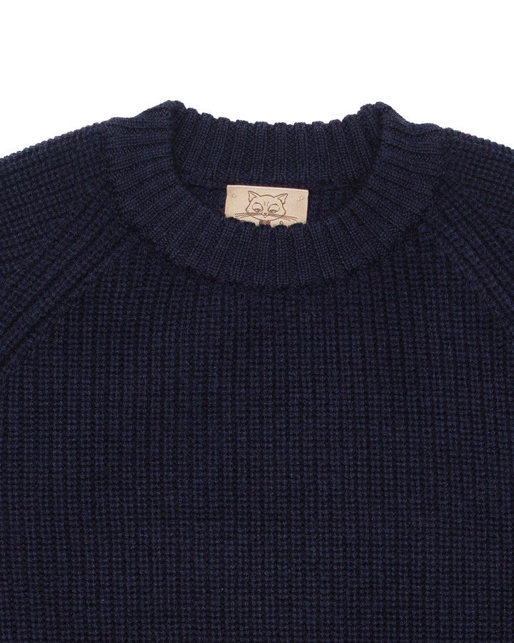 Rebel Crewneck in Navy