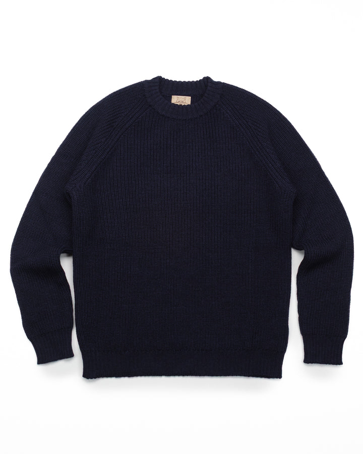 Rebel Crewneck in Navy