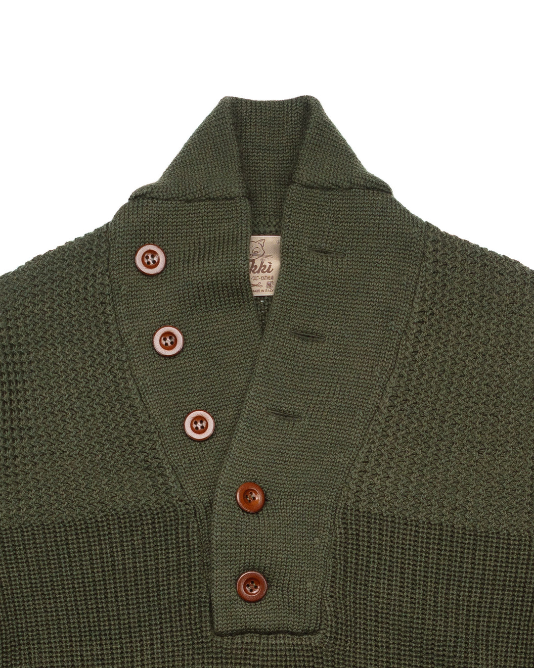The Torn Army in Military Green