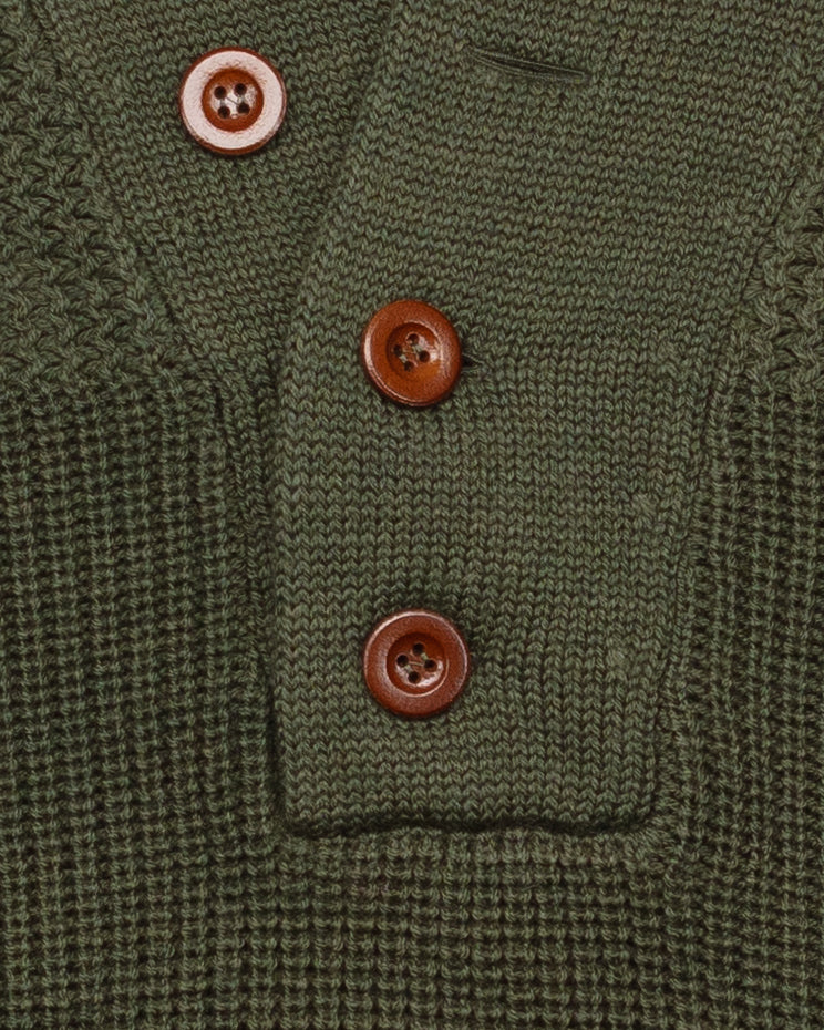 The Torn Army in Military Green