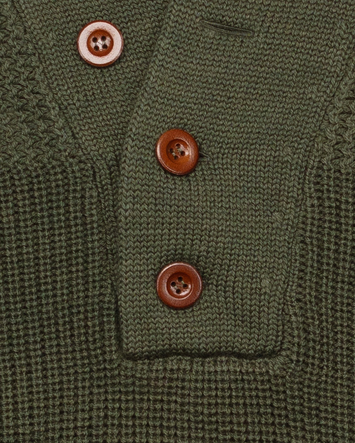 The Torn Army in Military Green