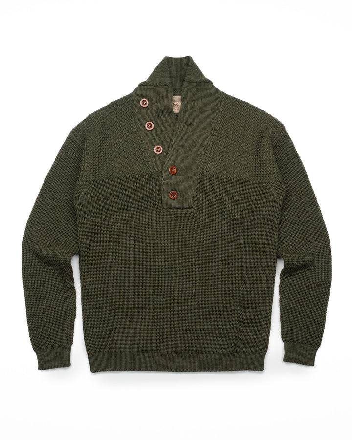 The Torn Army in Military Green