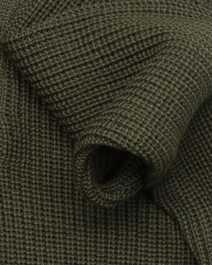 The Torn Army in Military Green