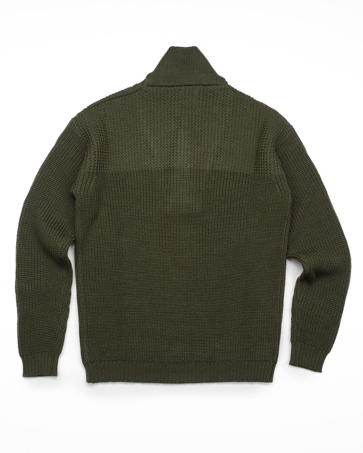 The Torn Army in Military Green