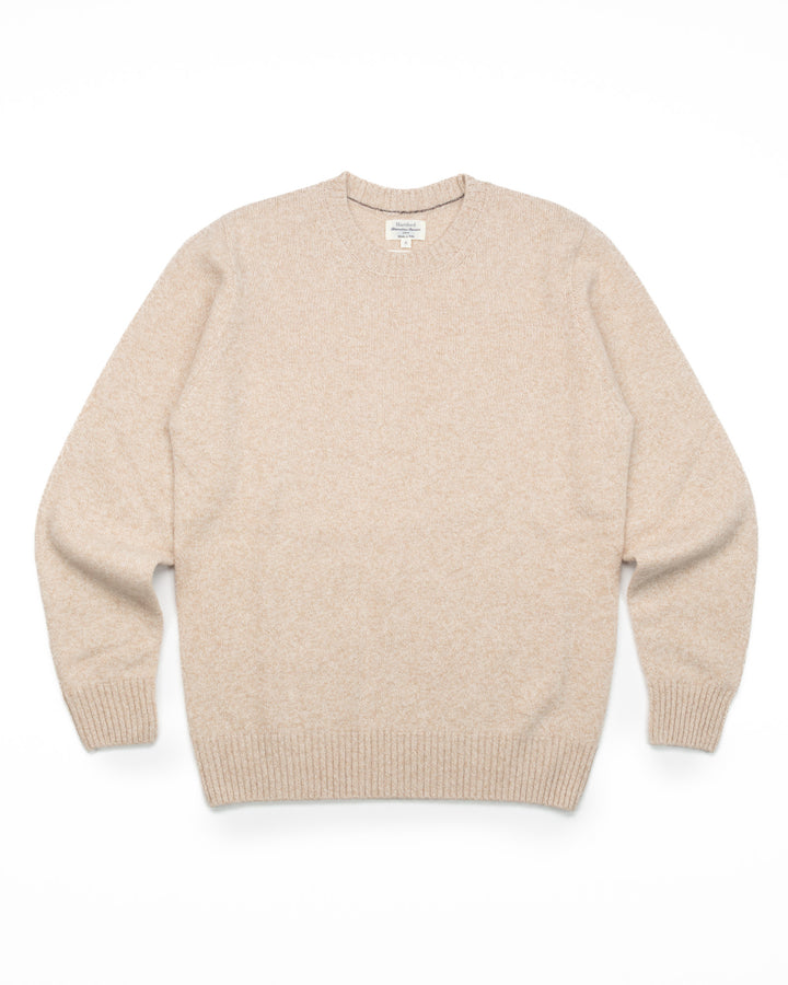 Seamless Crewneck in Natural