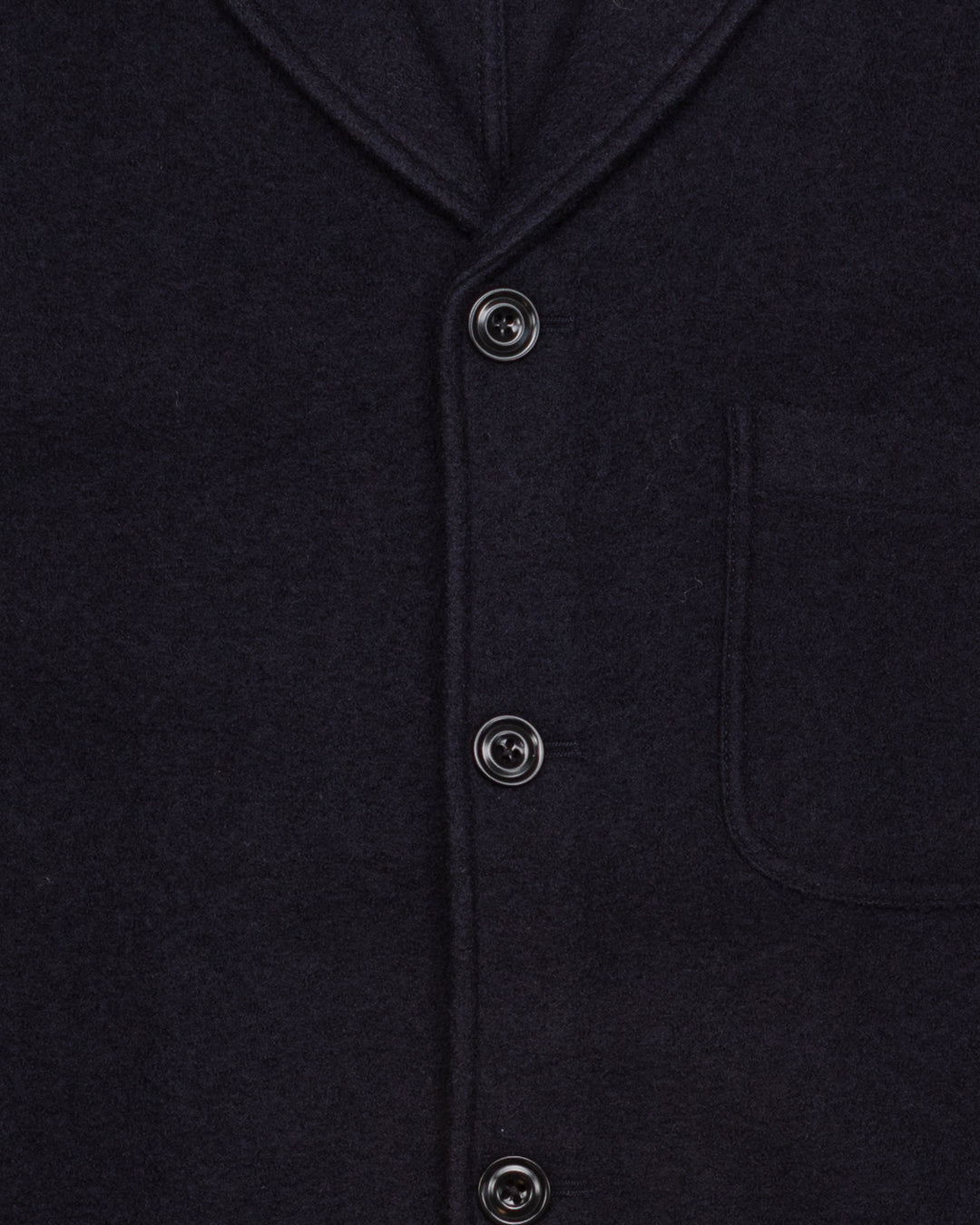 Chore Jacket in Navy Wool