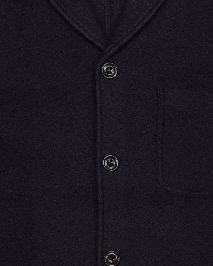 Chore Jacket in Navy Wool
