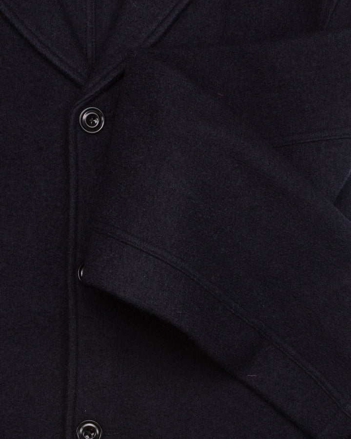 Chore Jacket in Navy Wool