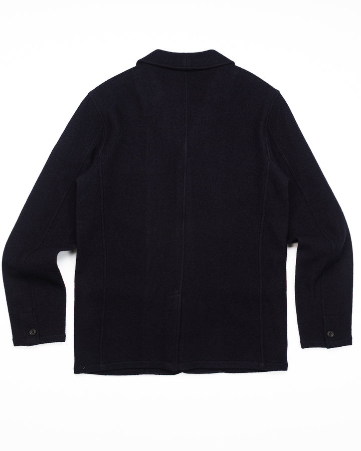Chore Jacket in Navy Wool