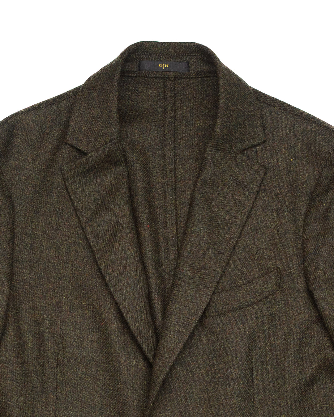 Wool Blazer in Loden Green
