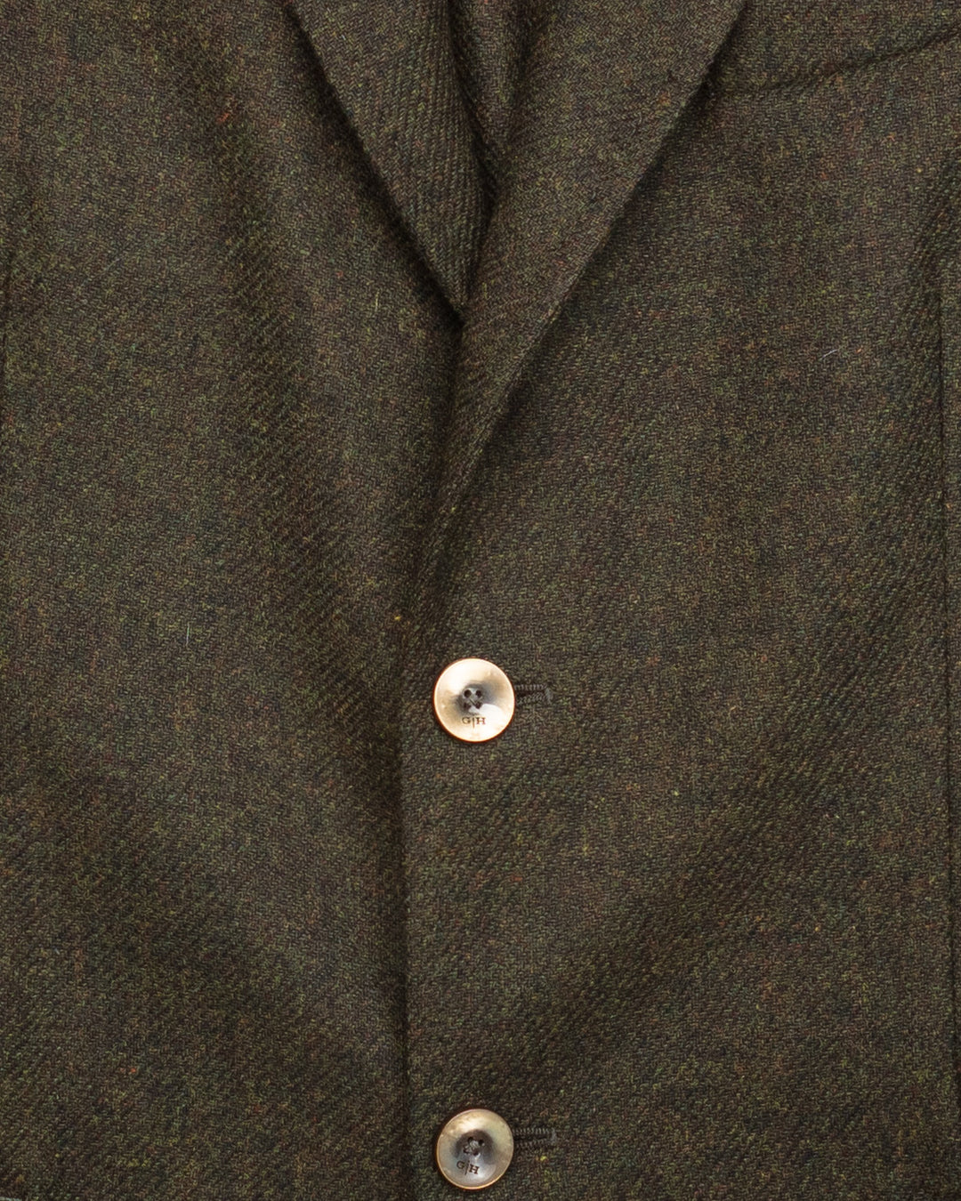 Wool Blazer in Loden Green