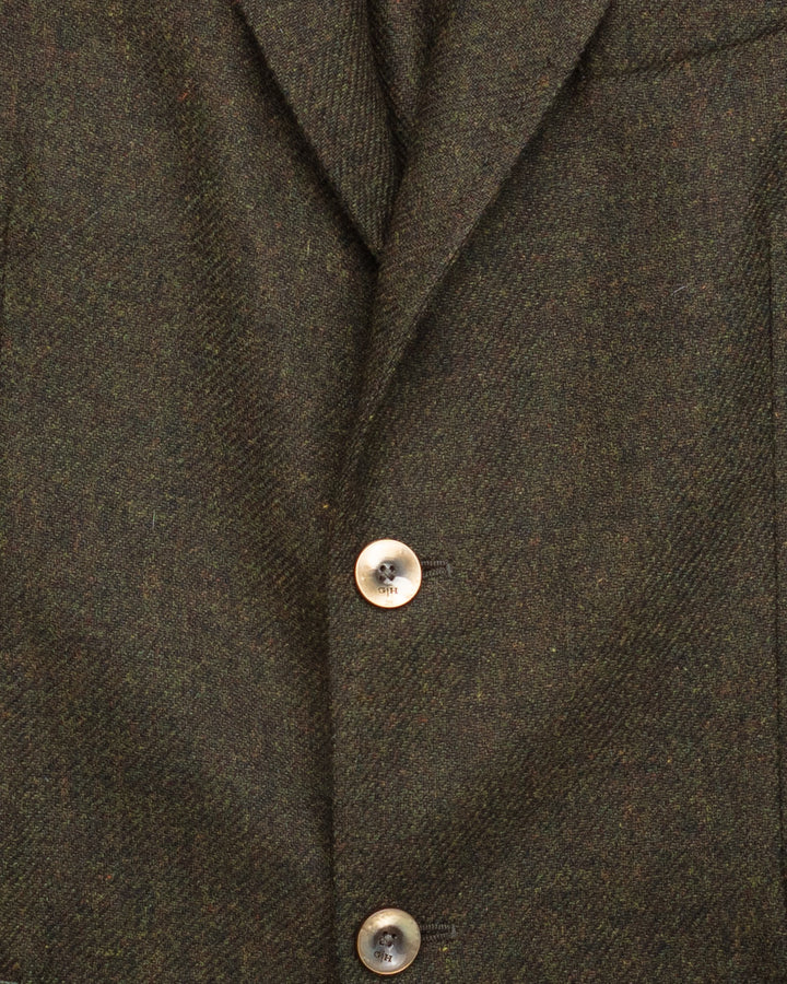 Wool Blazer in Loden Green