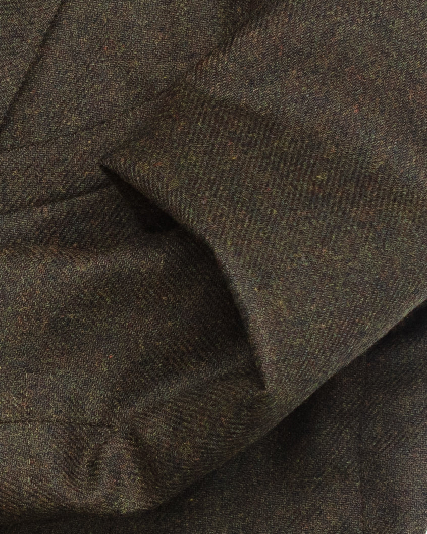 Wool Blazer in Loden Green