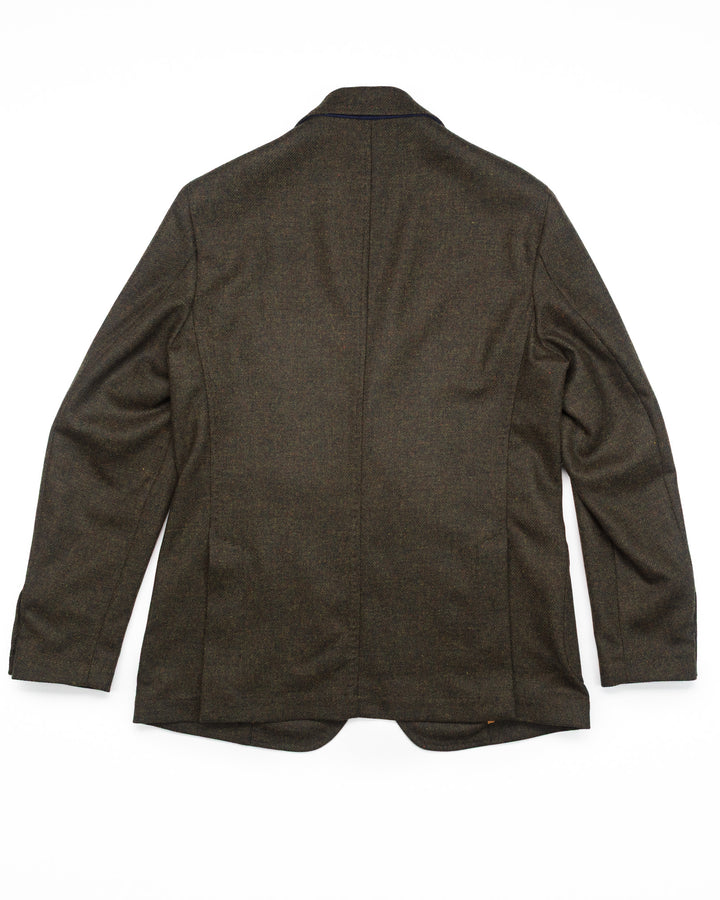 Wool Blazer in Loden Green