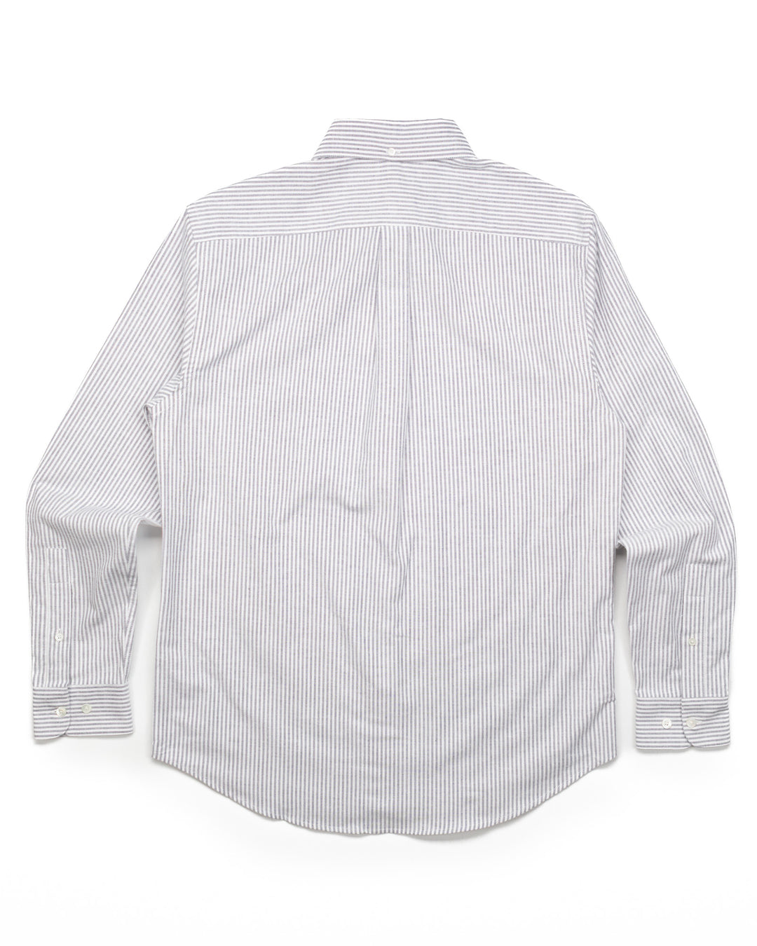 Brushed Oxford Stripe in Blue