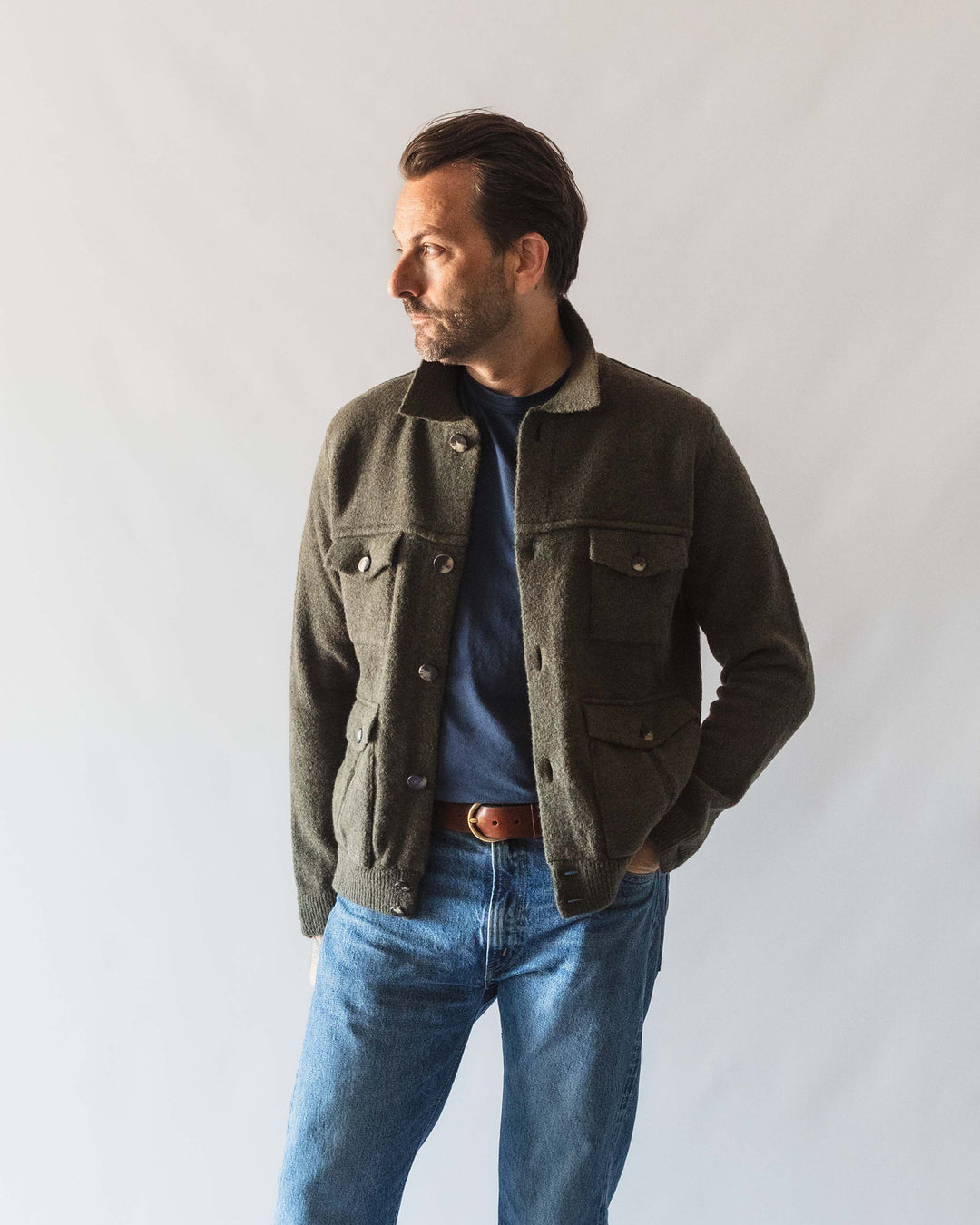 The M65 Jacket in Olive