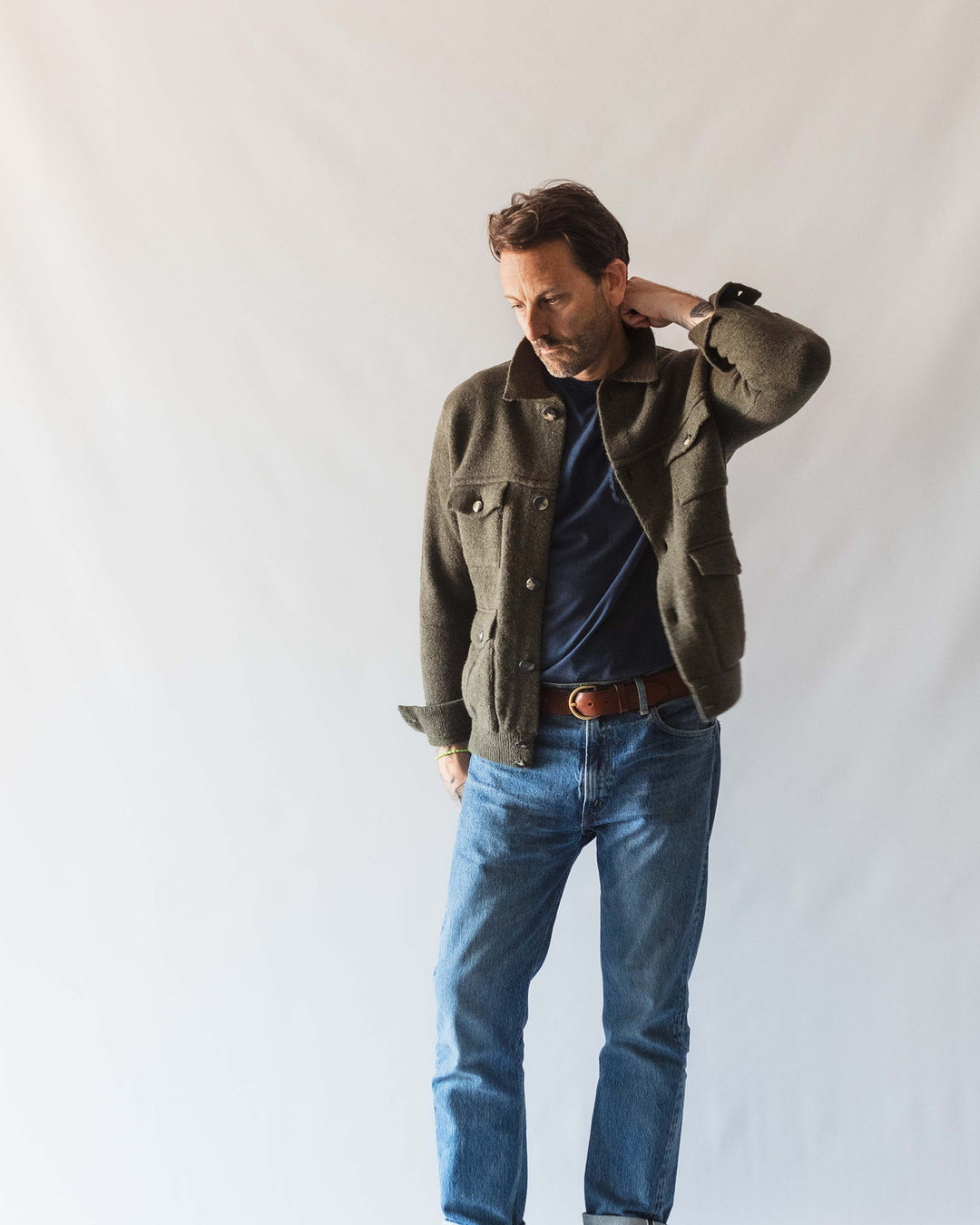 The M65 Jacket in Olive